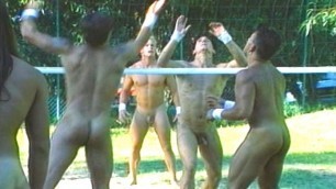 SPIKE IT NAKED!- 8 Muscle Volleyballers