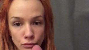 redhead Lukret in the amateur scene with her favorite