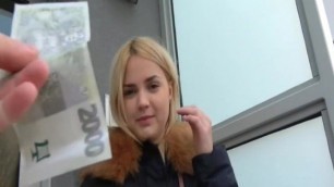 czech girl in public