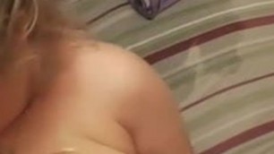 Big Boobies Mature Masturbates & Facial