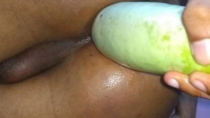 Big Bottle Gourd In Tight Ass Part 2