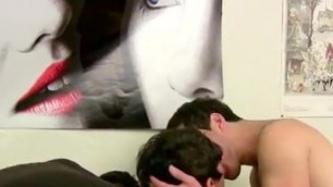 Young straight man fucking babe with best friend