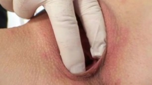 Gyno Pussy Exam of Natural Big Tits